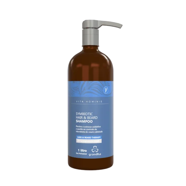 SYMBIOTIC HAIR & BEARD SHAMPOO - 1L