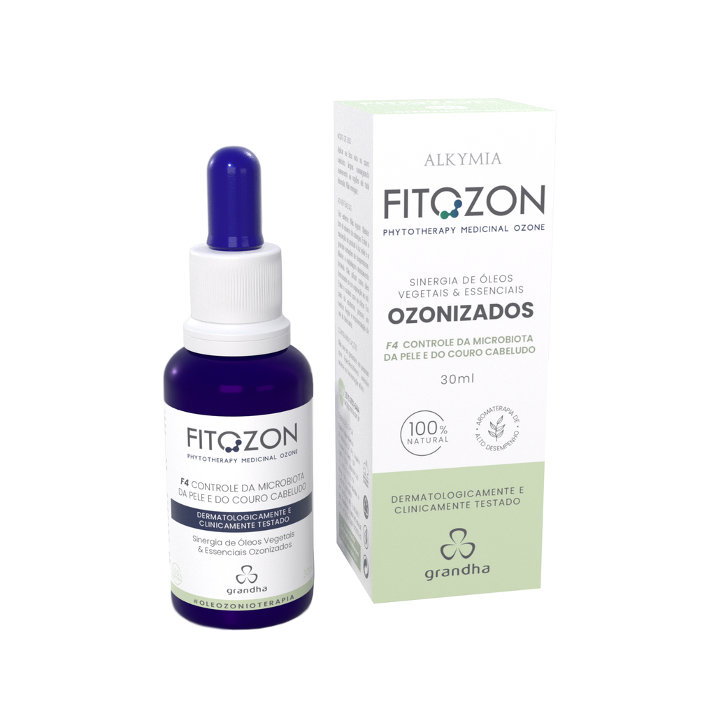 FITOZON F4 - CONTROLE DA MICROB. DA PELE E DO COURO CABEL. - 30ml
