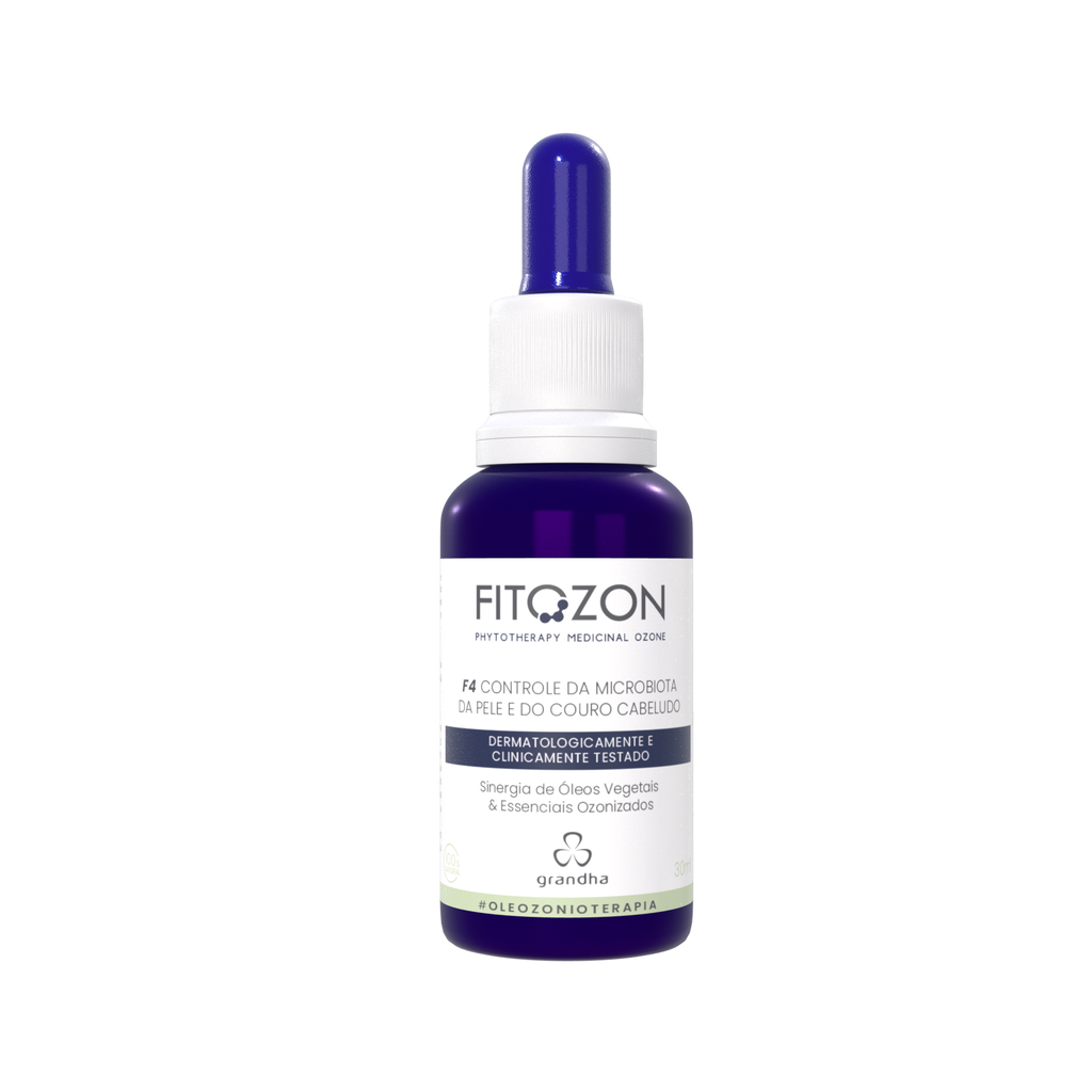 FITOZON F4 - CONTROLE DA MICROB. DA PELE E DO COURO CABEL. - 30ml - Imagem 2