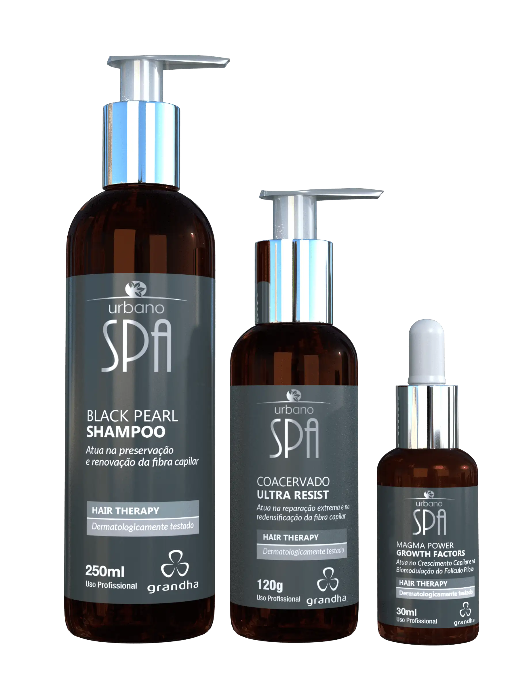 Kit Urbano Spa Black Hair Therapy